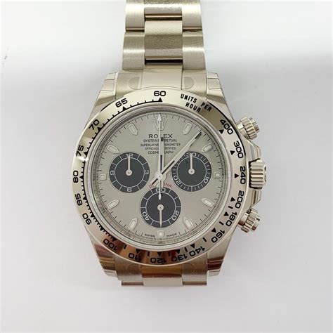 rolex ouro branco